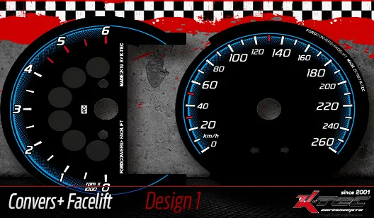Tachoscheiben Ford Convers+ FL Tachos