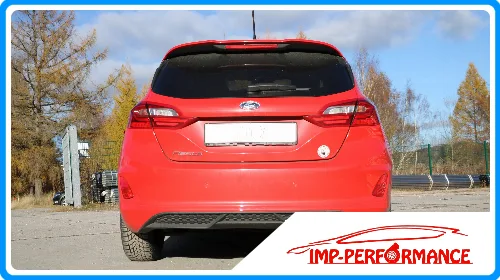 FOX Sportauspuff Ford Fiesta VIII - JHH Komplettanlage - 1x100 Typ 25