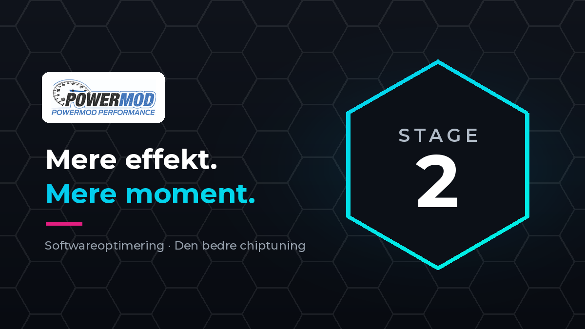 PowerMod Stage 2 – softwareoptimering